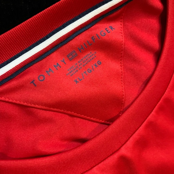 🆕 Tommy Hilfiger - Mens XL Red THtech - Picture 6 of 6